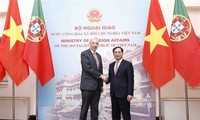 Bộ trưởng Ngoại giao Bùi Thanh Sơn hội đàm với Bộ trưởng Ngoại giao Bồ Đào Nha