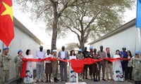 Đội Công binh số 1 Việt Nam trao tặng nhiều công trình cho người dân Abyei
