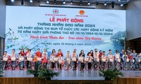 Hội Chữ Thập đỏ Thành phố Hà Nội phát động Tháng Nhân đạo năm 2024