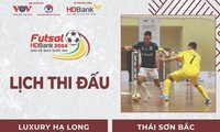 Tiếp tục các trận đấu tại giải Futsal HDBank 2024