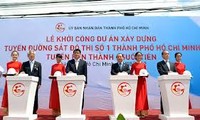 Thành phố Hồ Chí Minh khởi công tuyến đường sắt số 1 Bến Thành - Suối Tiên