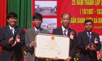 Huyện Lâm Hà, tỉnh Lâm Đồng đón nhận huân chương lao động hạng nhất