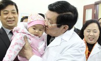 Chủ tịch nước Trương Tấn Sang đề nghị phát triển mạnh y tế dự phòng