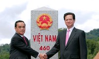 Việt Nam – Lào hoàn thành hệ thống mốc giới hiện đại 