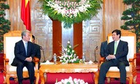 Thủ tướng Nguyễn Tấn Dũng tiếp Chủ tịch Cơ quan Hợp tác Quốc tế Nhật Bản