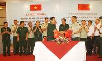 Kết nghĩa xây dựng "đồn - trạm hữu nghị, cửa khẩu hài hòa" trên tuyến biên giới Việt – Trung