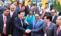 Chủ tịch nước Trương Tấn Sang tiếp đoàn đại biểu dự Đại hội quảng cáo Châu Á