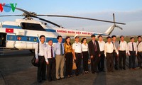 Đoàn công tác  Đài Tiếng nói Việt Nam thăm quân, dân huyện đảo Trường Sa 