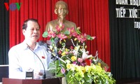 Phó Thủ tướng Vũ Văn Ninh tiếp xúc cử tri tại huyện Trực Ninh (Nam Định)