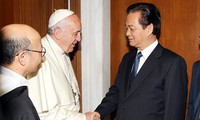 Thủ tướng Chính phủ Nguyễn Tấn Dũng gặp gỡ Giáo hoàng Francis tại  Vatican
