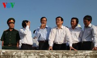 Chủ tịch nước Trương Tấn Sang  thăm và làm việc tại tỉnh Ninh Thuận
