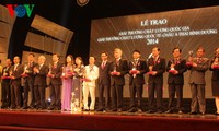 65 doanh nghiệp được vinh danh tại Lễ trao giải thưởng chất lượng quốc gia năm 2014