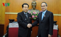 Ông Nguyễn Thiện Nhân tiếp Chủ tịch Mặt trận Dân chủ thống nhất Tổ quốc Triều Tiên