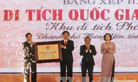 Khu di tích Phố Hiến, tỉnh Hưng Yên nhận bằng xếp hạng di tích quốc gia đặc biệt 