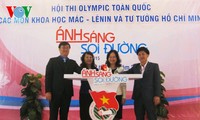 Đoàn Thành phố Hồ Chí Minh dẫn đầu Hội thi Olympic toàn quốc "Ánh sáng soi đường" khu vực miền Nam 