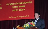 Kỷ niệm 40 năm thiết lập quan hệ ngoại giao Việt Nam - Myanmar