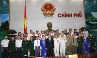 Phó Thủ tướng Nguyễn Xuân Phúc tiếp Đoàn đại biểu người có công tỉnh Nghệ An