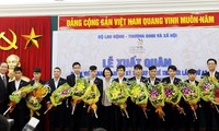 Lễ xuất quân đoàn Việt Nam tham dự Kỳ thi Tay nghề Thế giới lần thứ 43 