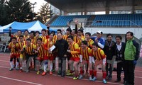Sôi động giải bóng đá ICFood dành cho sinh viên Việt Nam tại Hàn Quốc 
