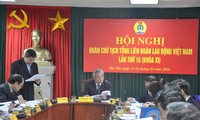 Hội nghị Đoàn chủ tịch Tổng liên đoàn lao động Việt Nam lần thứ 16