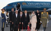 Chủ tịch nước Trương Tấn Sang bắt đầu chuyến thăm cấp Nhà nước tới Iran