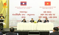 Hội nghị hợp tác đầu tư Việt Nam-Lào lần thứ 2 năm 2016