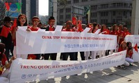 Biểu tình phản đối Trung Quốc quân sự hóa ở Biển Đông tại Hàn Quốc