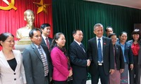 Chủ tịch Tổng Liên đoàn Lao động Việt Nam tiếp Đoàn đại biểu cao cấp Liên hiệp công đoàn Lào