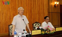 Tổng bí thư Nguyễn Phú Trọng thăm và làm việc tại tỉnh Tây Ninh