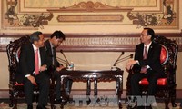 Lãnh đạo thành phố Hồ Chí Minh tiếp Bộ trưởng Bộ Khoa học Công nghệ Lào  