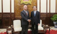 Chủ tịch nước Trần Đại Quang tiếp Đại sứ Belarus đến chào từ biệt