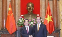 Chủ tịch nước Trần Đại Quang tiếp Bộ trưởng Bộ Công an Trung Quốc 