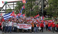 Hình ảnh lễ truy điệu Lãnh tụ Cuba Fidel Castro đầy cảm động