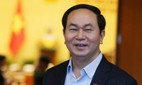 Chủ tịch nước Trần Đại Quang tiếp Phó Thủ tướng, Bộ trưởng Nội vụ Campuchia
