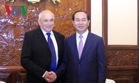 Chủ tịch nước Trần Đại Quang: Đẩy mạnh hợp tác công nghệ cao Việt Nam - Israel 