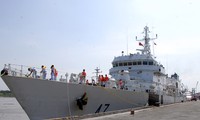 เรือตำรวจทะเลของอินเดียเยือนนครโฮจิมินห์