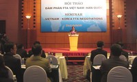 เวียดนามและสาธารณรัฐเกาหลีจะลงนามข้อตกลงการค้าเสรีในไม่ช้านี้