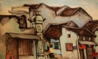 ภาพวาดถนนฮานอยจากอดีตสู่ปัจจุบัน