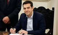Greece’s new prime minister visits Europe