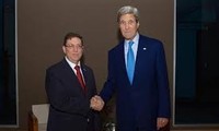 US Secretary of State and Cuban Foreign Minister had historic talks