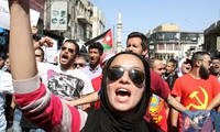 Jordan: Hundreds of people protest peace treaty with Israel