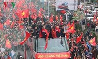 World media stunned by ceremony to welcome U23 Vietnam team home 