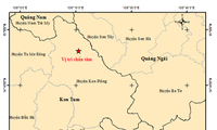 Four minor quakes subsequently hit Kon Tum in two hours