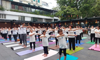 40 provinces and cities mark International Yoga Day 2024
