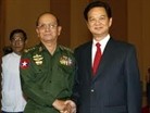 ท่านNguyễn Tấn Dũng นายกรัฐมตรีเวียดนามเสร็จสิ้นการเยือนพม่า