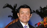 ท่านTruong Tan Sang ประธานแห่งรัฐเวียดนามส่งสาส์นในโอกาสวันป้องกันภัยธรรมชาติ