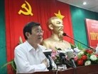 ประธานประเทศเวียดนามTrương Tấn Sangพบปะกับผู้มีสิทธิ์เลือกตั้งนครโฮจิมินห์