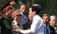 ประธานประเทศเวียดนามเข้าร่วมการพบปะสังสรรค์อดีตเชลยศึกที่Phú Quốc