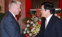 ประธานประเทศTruong Tan Sang ให้การต้อนรับคณะผู้แทนรัฐบาลสโลวาเกีย