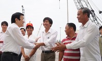 ประธานประเทศTrương Tấn Sang ลงพื้นที่จังหวัดQuảng Nam